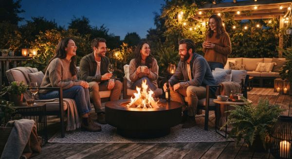 5 raisons d'adorer le brasero pour vos soirées extérieures